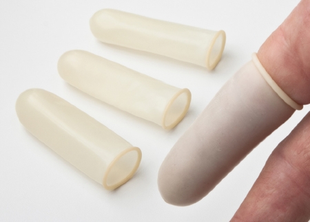 Finger Cot Tech-Med® Small Powder Free Latex NonSterile by Dukal Corporation  ID 4423S